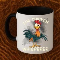 The Chicken Whisperer Funny Farmer Coffee Mug thumb 2