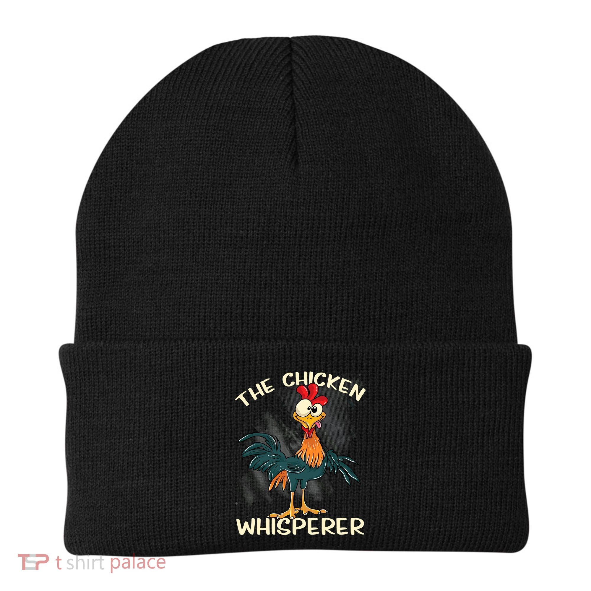 The Chicken Whisperer Funny Farmer Beanie