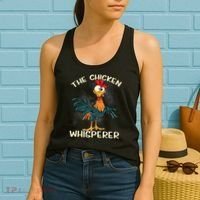 The Chicken Whisperer Funny Farmer Women's Tank Top thumb 2
