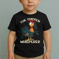 The Chicken Whisperer Funny Farmer Toddler T-Shirt thumb 2