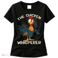 The Chicken Whisperer Funny Farmer Women's T-Shirt thumb 0