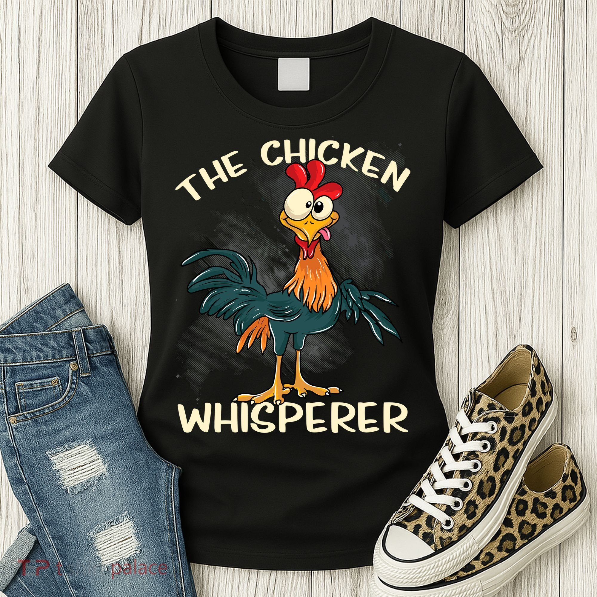 The Chicken Whisperer Funny Farmer Women's T-Shirt