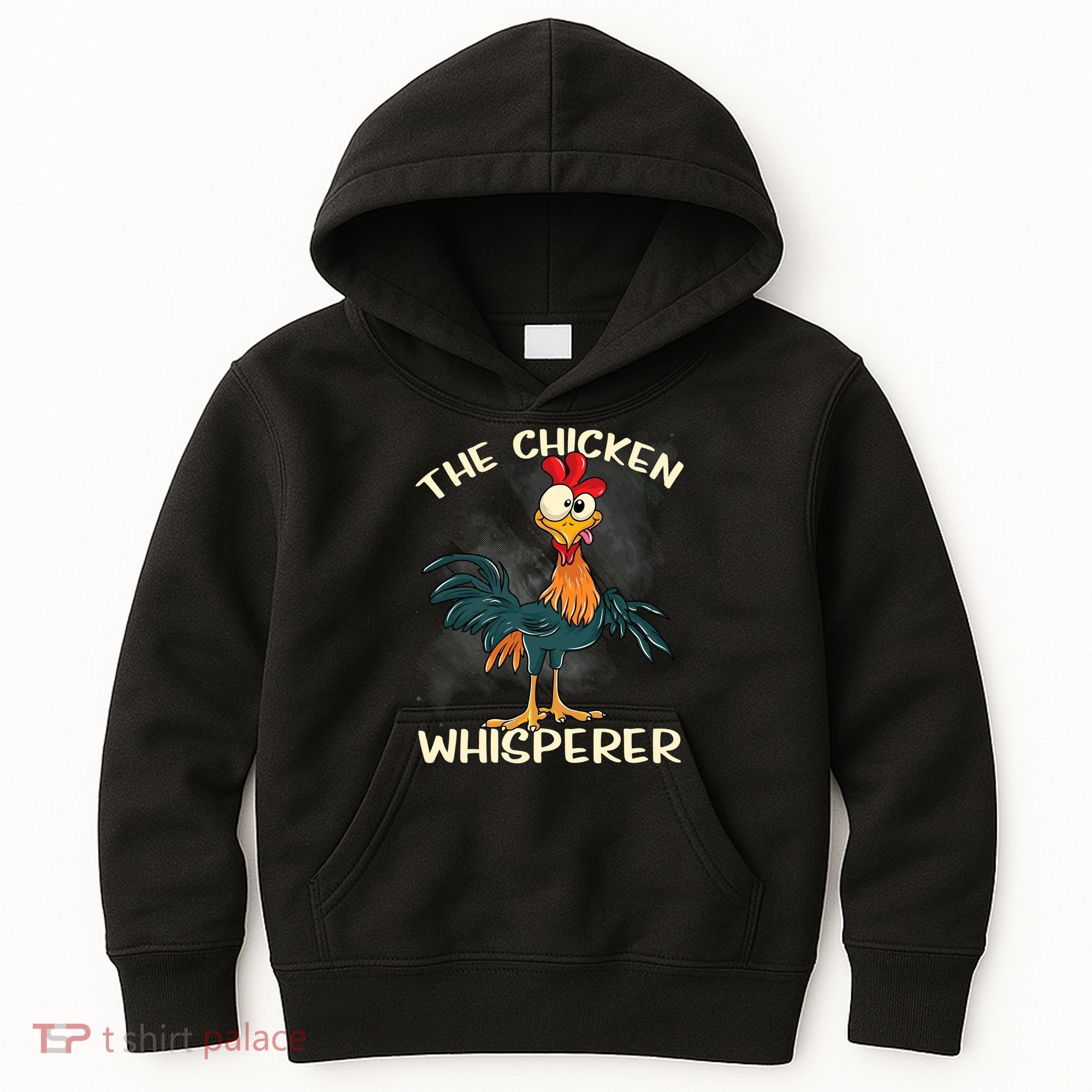 The Chicken Whisperer Funny Farmer Kids Hoodie