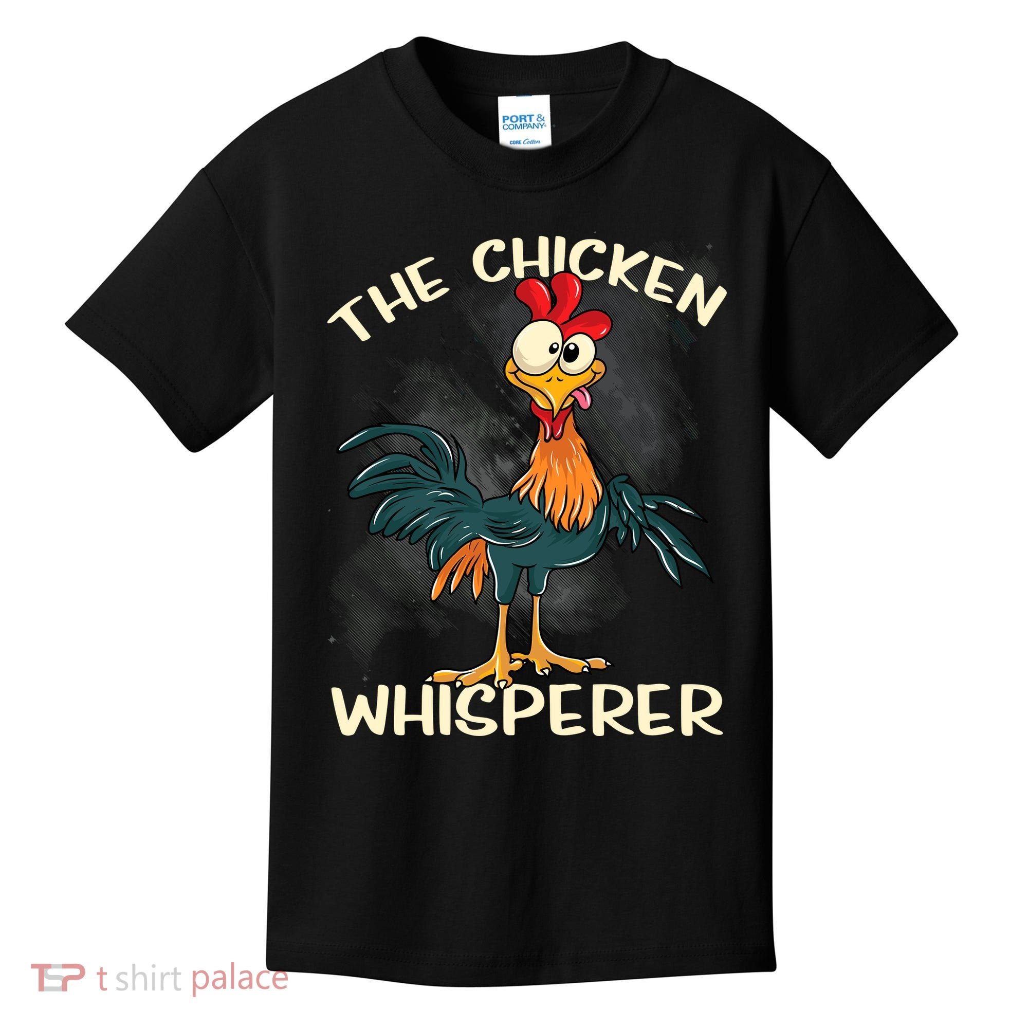 The Chicken Whisperer Funny Farmer Kids T-Shirt