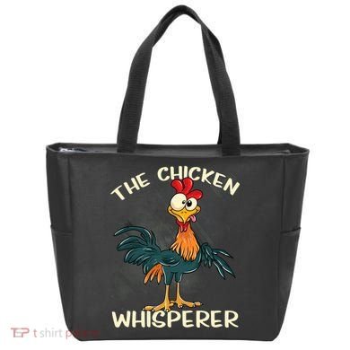 The Chicken Whisperer Funny Farmer Tote Bag