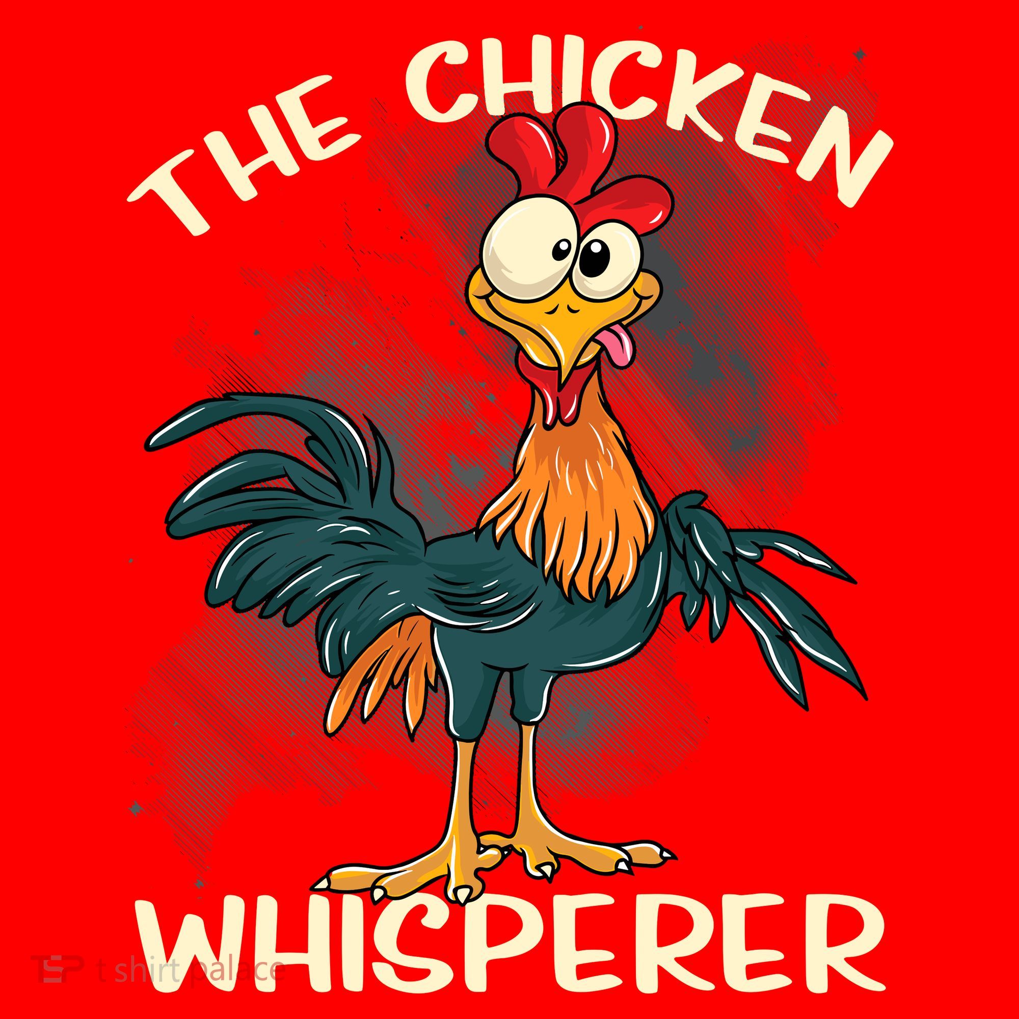 The Chicken Whisperer Funny Farmer Santa Hat