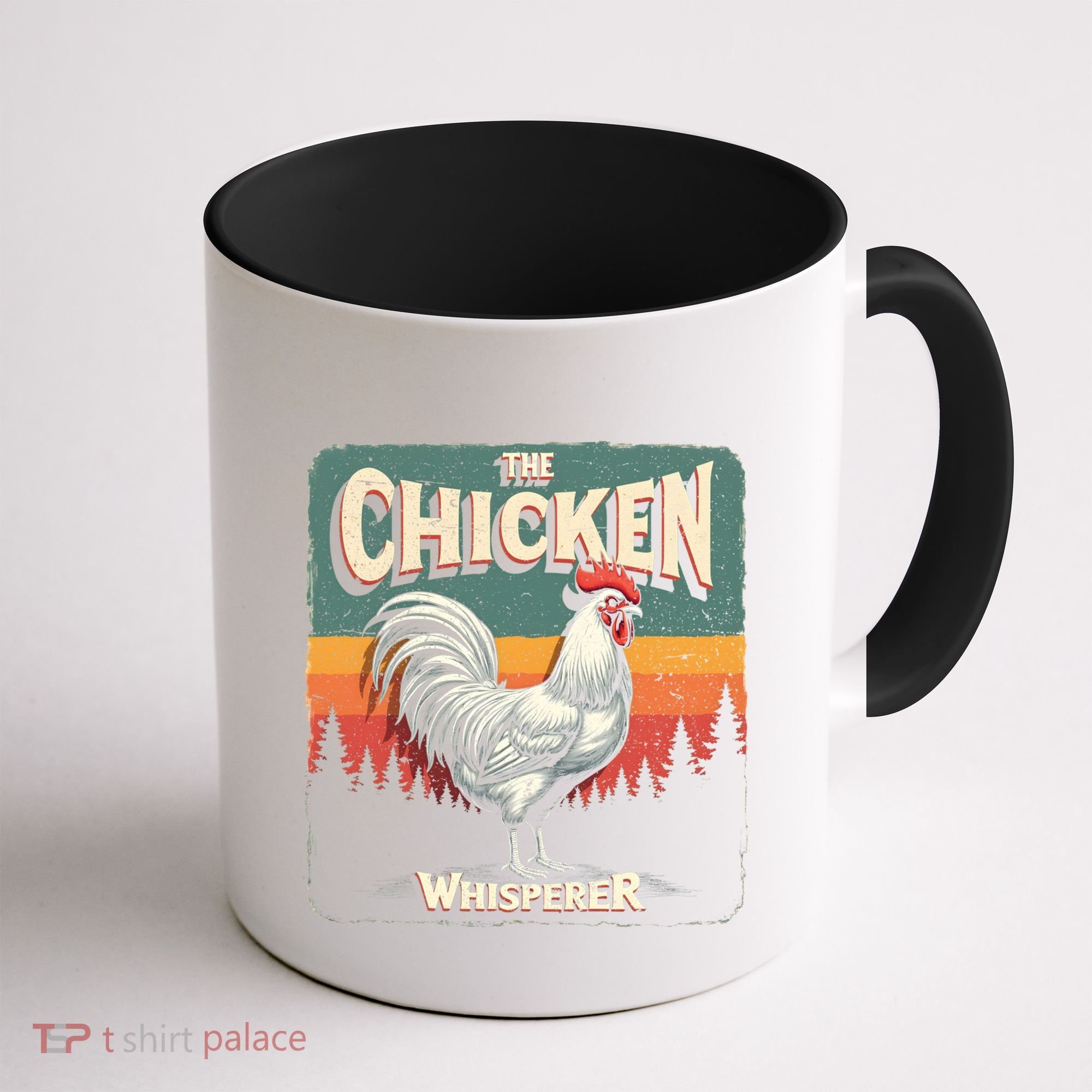 The Chicken Whisperer Funny Retro Farm Animal Rooster Meaningful Gift Coffee Mug