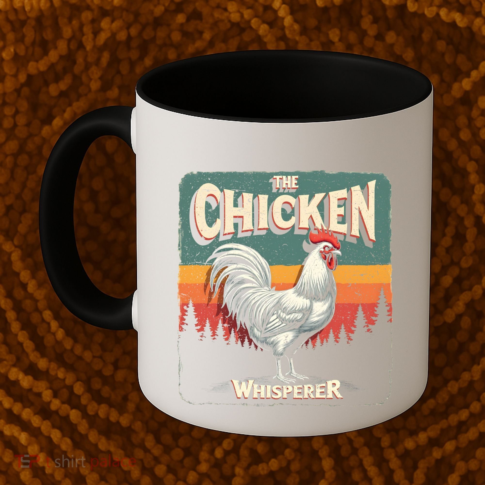 The Chicken Whisperer Funny Retro Farm Animal Rooster Meaningful Gift Coffee Mug