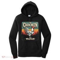 The Chicken Whisperer Funny Retro Farm Animal Rooster Meaningful Gift Women's Hoodie thumb 0
