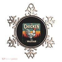 The Chicken Whisperer Funny Retro Farm Animal Rooster Meaningful Gift Ornament thumb 0