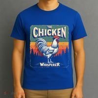 The Chicken Whisperer Funny Retro Farm Animal Rooster Meaningful Gift T-Shirt thumb 3