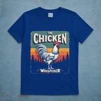 The Chicken Whisperer Funny Retro Farm Animal Rooster Meaningful Gift T-Shirt thumb 5