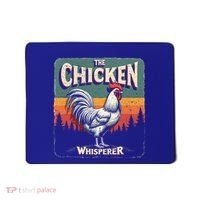 The Chicken Whisperer Funny Retro Farm Animal Rooster Meaningful Gift Mousepad thumb 0