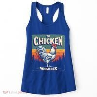 The Chicken Whisperer Funny Retro Farm Animal Rooster Meaningful Gift Women's Tank Top thumb 0