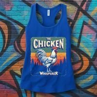 The Chicken Whisperer Funny Retro Farm Animal Rooster Meaningful Gift Women's Tank Top thumb 3