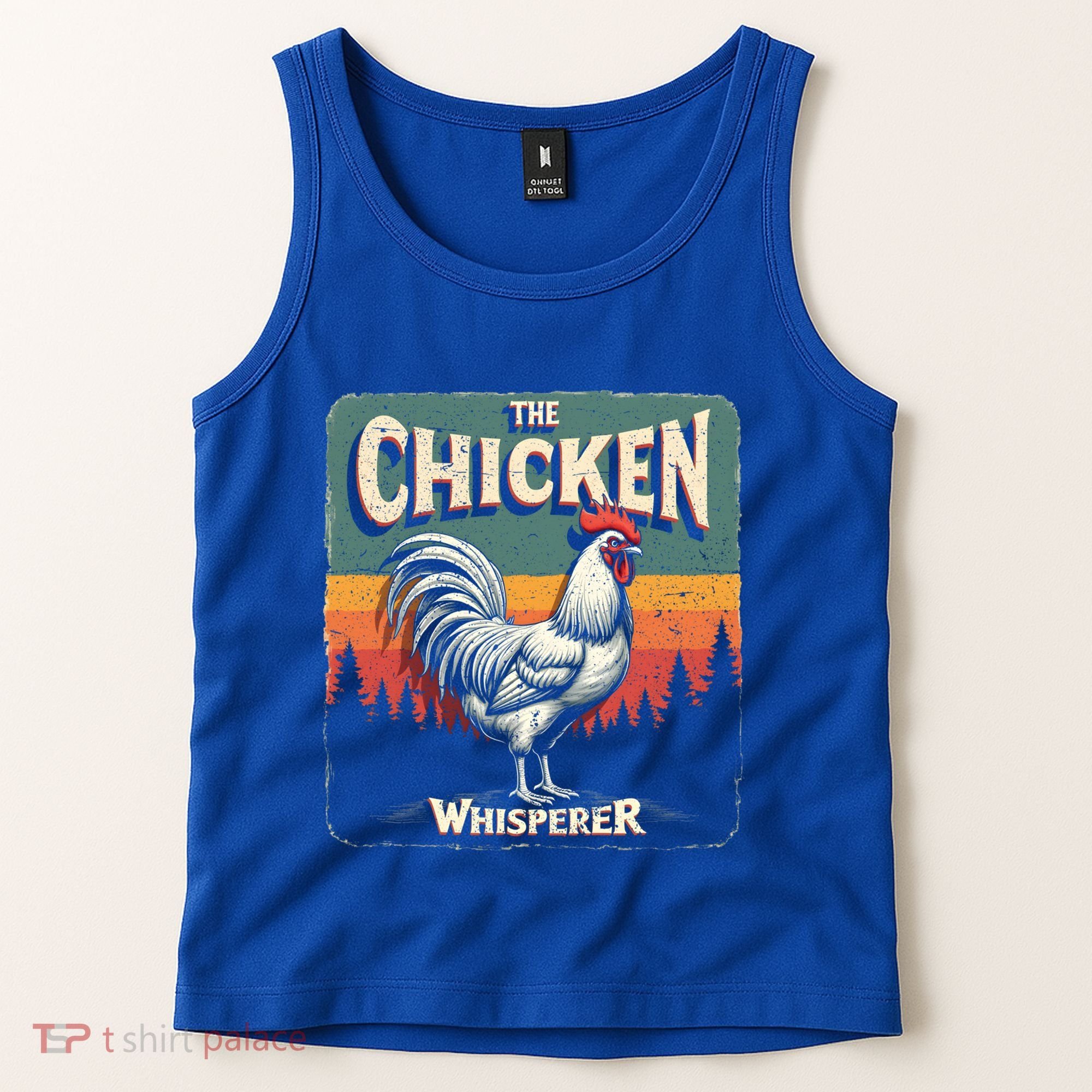 The Chicken Whisperer Funny Retro Farm Animal Rooster Meaningful Gift Tank Top