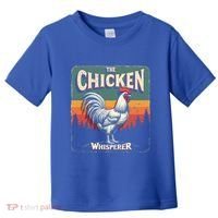 The Chicken Whisperer Funny Retro Farm Animal Rooster Meaningful Gift Toddler T-Shirt thumb 0