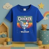 The Chicken Whisperer Funny Retro Farm Animal Rooster Meaningful Gift Toddler T-Shirt thumb 3