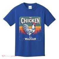 The Chicken Whisperer Funny Retro Farm Animal Rooster Meaningful Gift Kids T-Shirt thumb 0