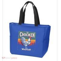 The Chicken Whisperer Funny Retro Farm Animal Rooster Meaningful Gift Tote Bag thumb 3
