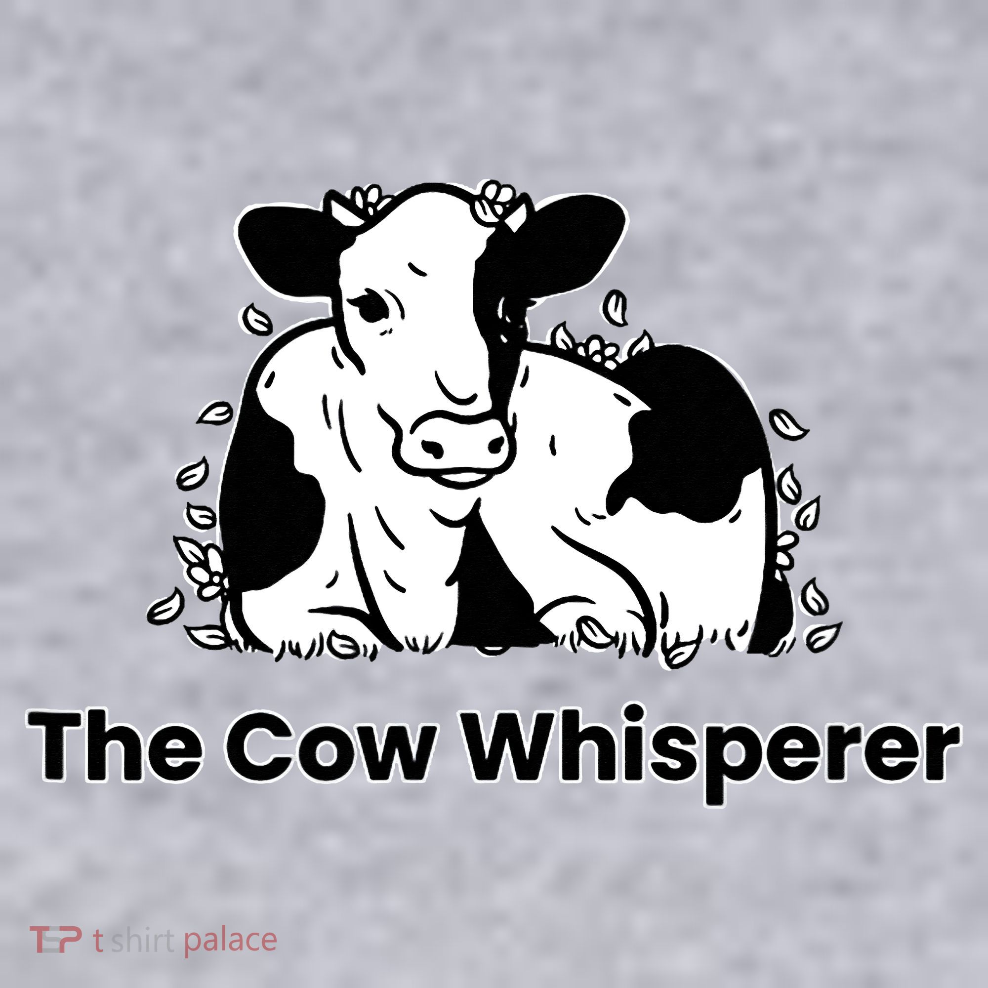 The Cow Whisperer Cute Cattle Farmer Rancher Cow Women's Sweatshirt