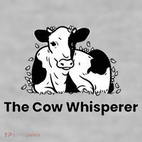 The Cow Whisperer Cute Cattle Farmer Rancher Cow Ladies PosiCharge Tri-Blend Wicking Tank thumb 2