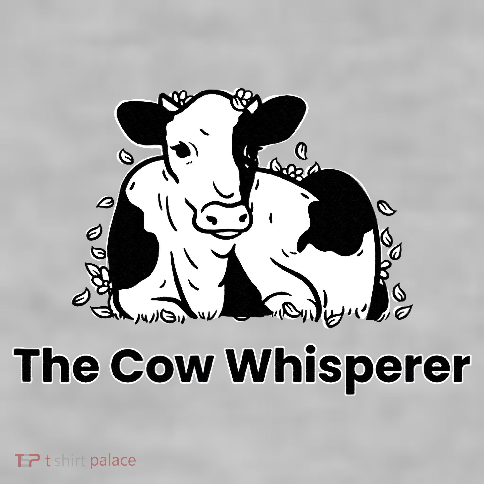 The Cow Whisperer Cute Cattle Farmer Rancher Cow Ladies PosiCharge Tri-Blend Wicking Tank