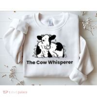 The Cow Whisperer Cute Cattle Farmer Rancher Cow Sweatshirt thumb 2