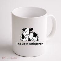 The Cow Whisperer Cute Cattle Farmer Rancher Cow Coffee Mug thumb 1