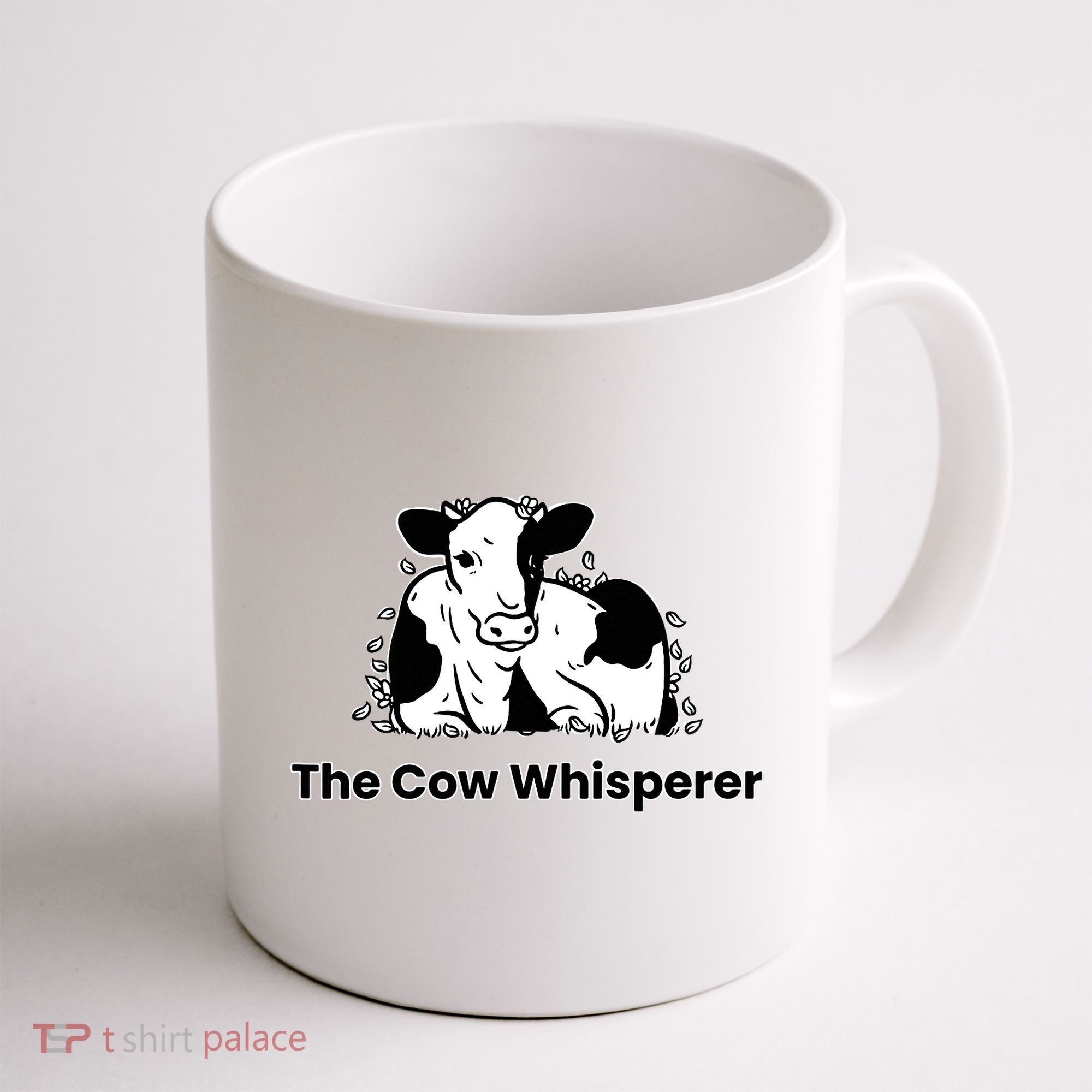 The Cow Whisperer Cute Cattle Farmer Rancher Cow Coffee Mug