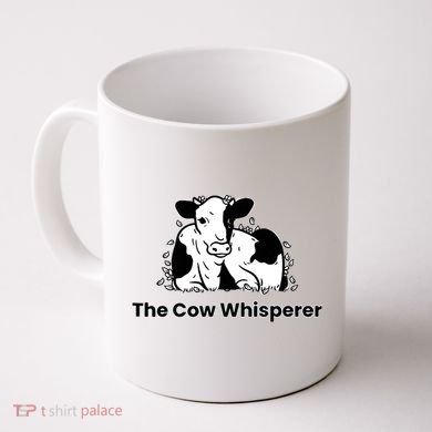 The Cow Whisperer Cute Cattle Farmer Rancher Cow Coffee Mug