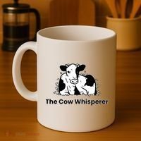 The Cow Whisperer Cute Cattle Farmer Rancher Cow Coffee Mug thumb 4