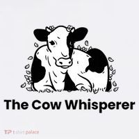 The Cow Whisperer Cute Cattle Farmer Rancher Cow Women's Hoodie thumb 2
