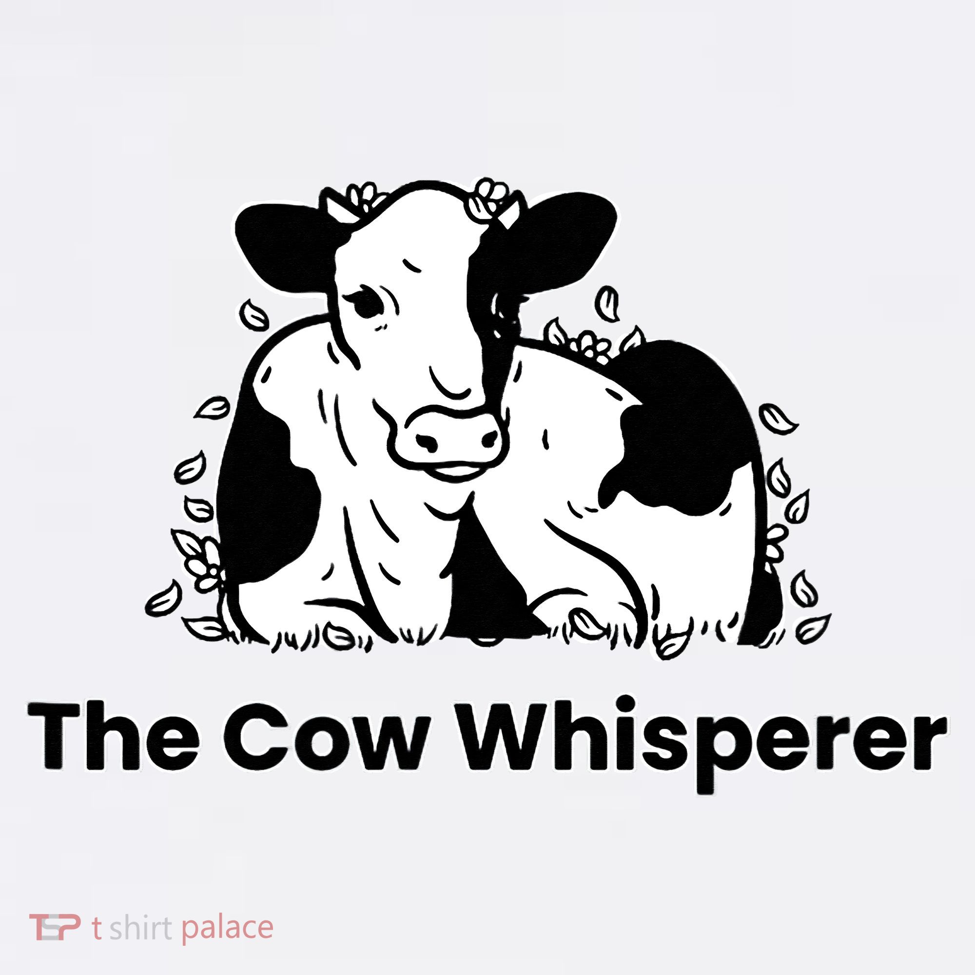 The Cow Whisperer Cute Cattle Farmer Rancher Cow Women's Hoodie