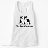 The Cow Whisperer Cute Cattle Farmer Rancher Cow Women's Tank Top thumb 0