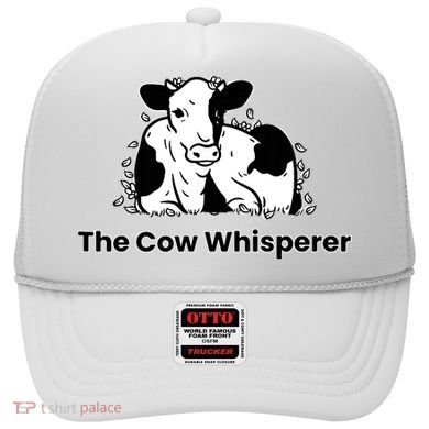 The Cow Whisperer Cute Cattle Farmer Rancher Cow Hat