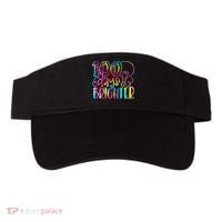 Tie Dye 100 Days Brighter Student Happy 100th Day Of School Visor thumb 0