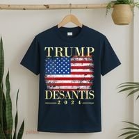 Trump Desantis 2024 Vintage Flag T-Shirt thumb 2