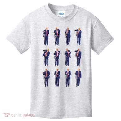 Trump Dance 45/47 Fix America Again 2024 Design Kids T-Shirt