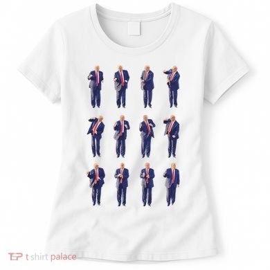 Trump Dance 45/47 Fix America Again 2024 Design Women's T-Shirt