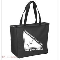 The Dad Angle You Know I'm Right Matching Family Shirts Tote Bag thumb 2