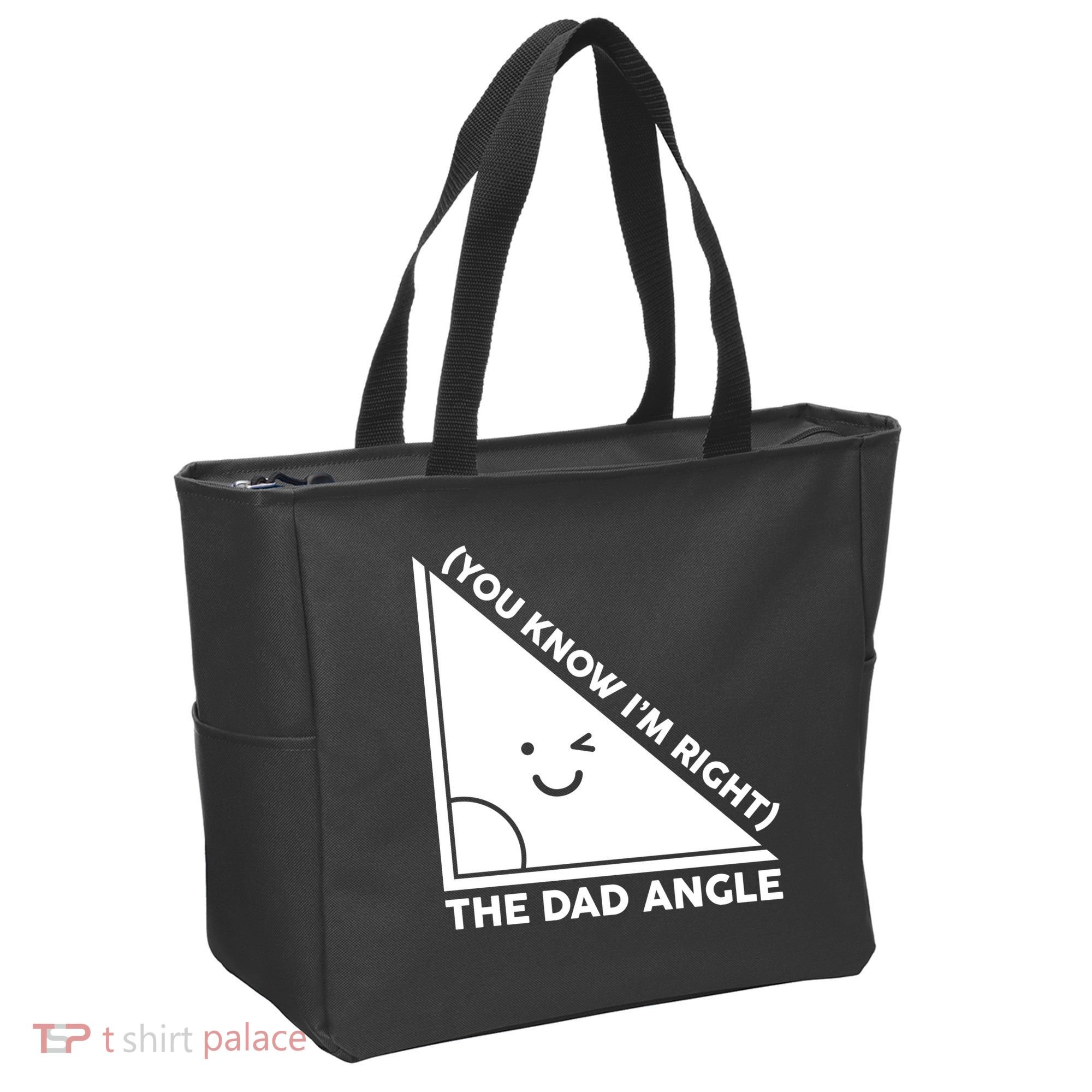 The Dad Angle You Know I'm Right Matching Family Shirts Tote Bag
