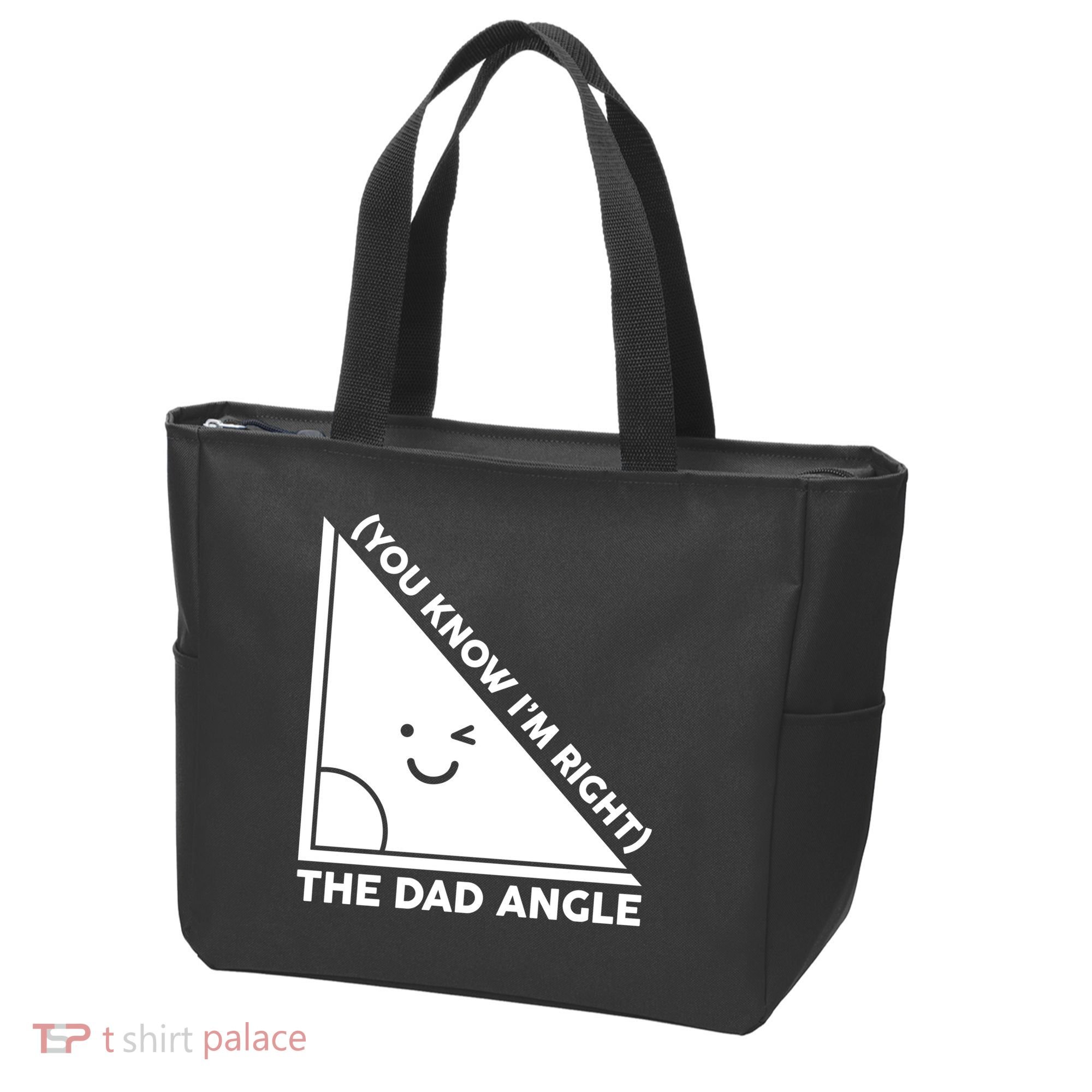 The Dad Angle You Know I'm Right Matching Family Shirts Tote Bag