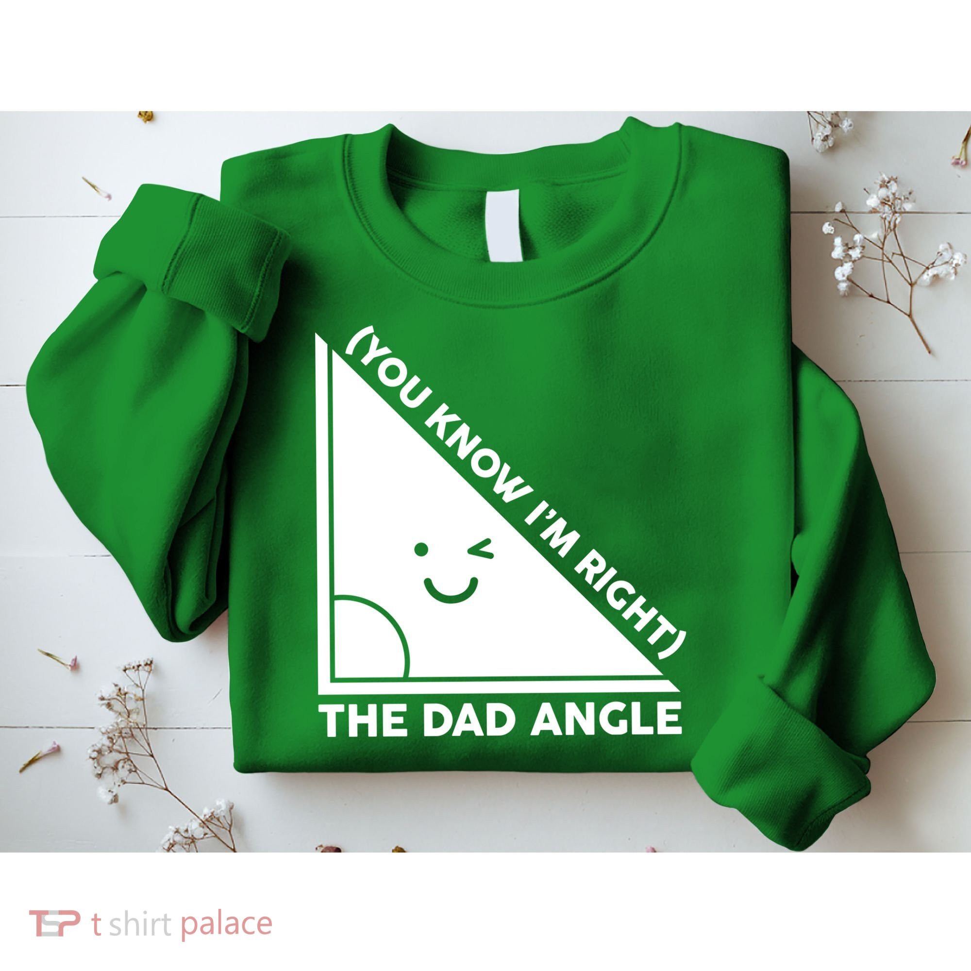 The Dad Angle You Know I'm Right Matching Family Shirts Sweatshirt