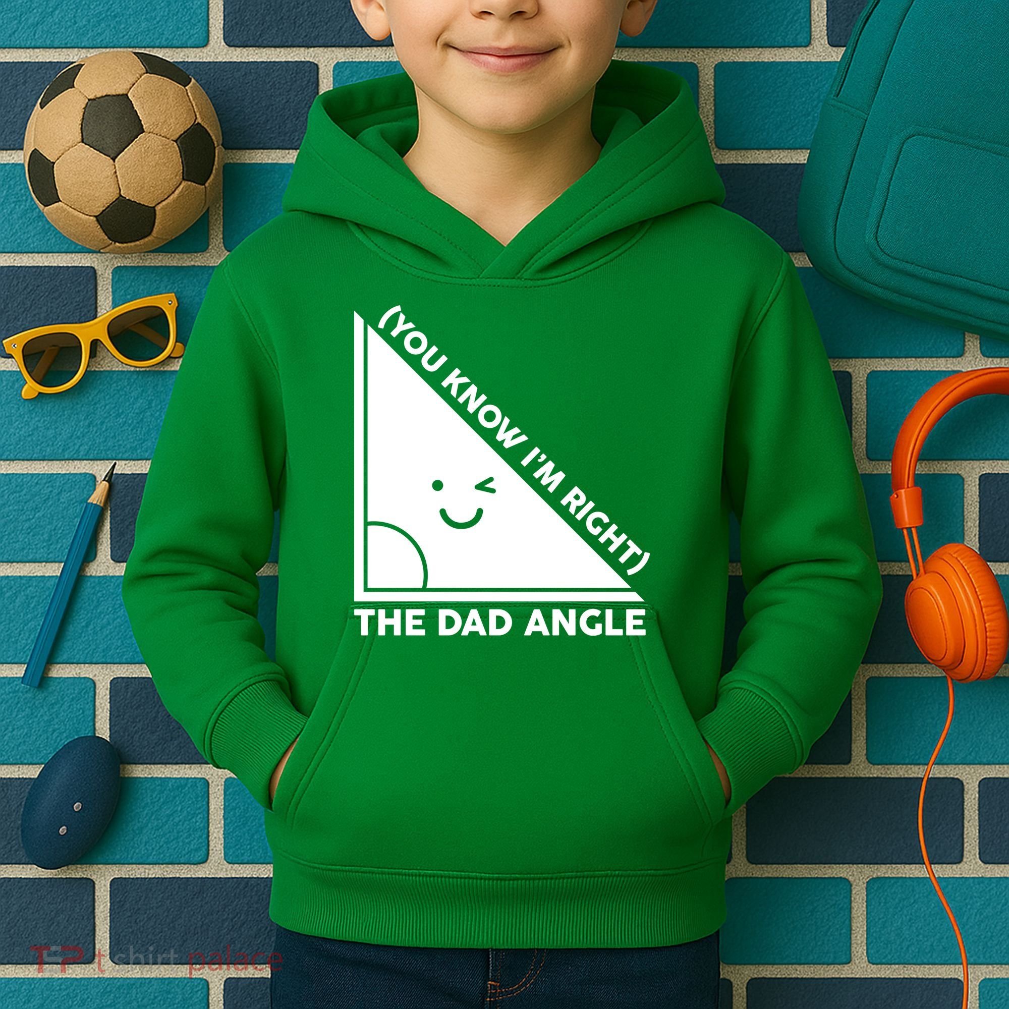 The Dad Angle You Know I'm Right Matching Family Shirts Kids Hoodie