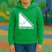 The Dad Angle You Know I'm Right Matching Family Shirts Kids Hoodie thumb 3