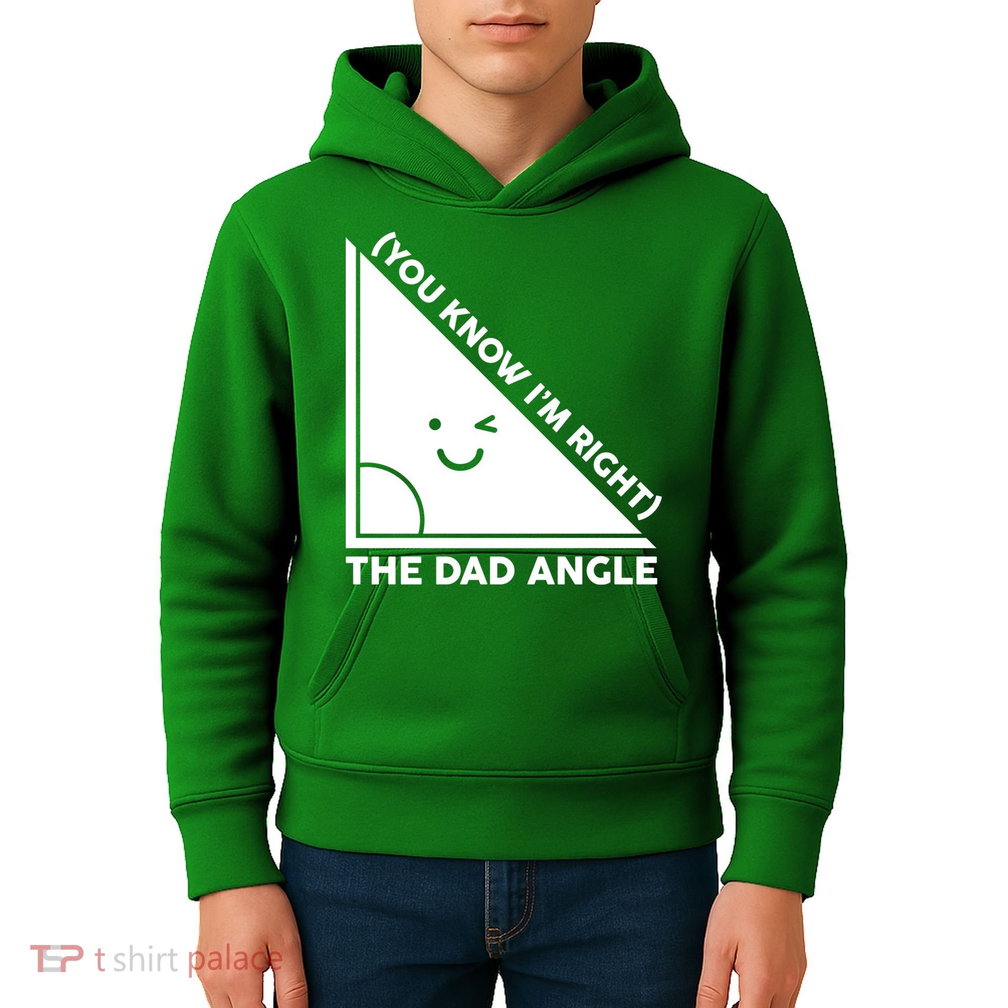 The Dad Angle You Know I'm Right Matching Family Shirts Kids Hoodie