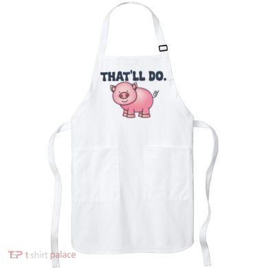 ThatLl Do Awesome Farm Pig Design Apron