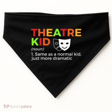 Theatre Definition Actor USA-Made Doggie Bandana