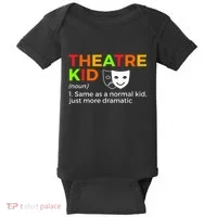 Theatre Definition Actor Baby Bodysuit thumb 0